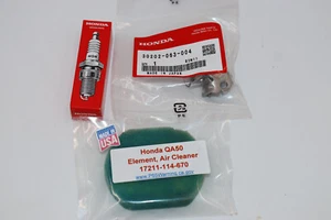 1975 Honda QA50 Tuneup Kit New QA50 Points, QA50 Spark Plug, QA50 Air Filter NEW - Picture 1 of 5