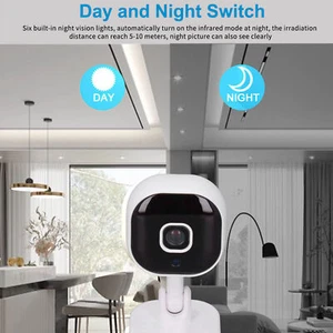 Wireless Camera 1080P Infrared Night 2-Way Audio Security Camera. - Picture 1 of 22
