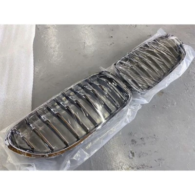 CHROME 650i 640i M6 For BMW F06 F12 F13 P LOOK GRILLE FRONT GRILLES Convertible - Image 1 of 4