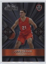 2021-22 Wild Card Alumination Red Foil 20 Stripe /10 Cole Swider #ABC-15