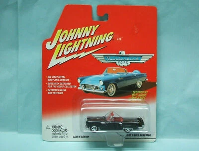 Johnny Lightning - FORD T-BIRD Roadster 1956 - 2002 Thunderbird Ford 1/64 - Photo 1/3