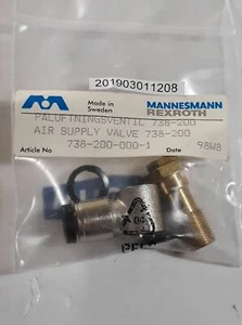 Rexroth 738 200 000 1 AIR SUPPLY VALVE LUFTVERSORGUNGSVENTIL - Bild 1 von 4