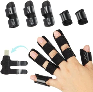 5 Pcs Trigger Finger Splint , Finger Brace for Straightening or Support for Fing - Picture 1 of 7