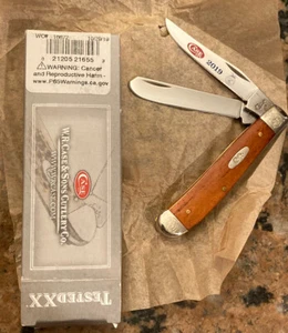 2019 CASE FFA CO-OP KNIFE Chestnut Bone Smooth Mini Trapper - Picture 1 of 7