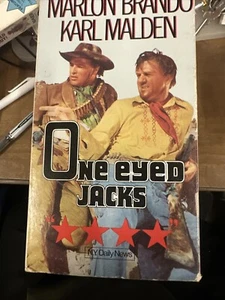ONE EYED JACKS VHS Marlon Brando Film Movie VHS Tape Western - Picture 1 of 1