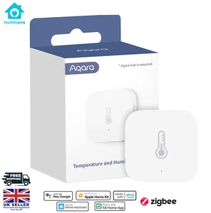 Aqara Temperature and Humidity Sensor | Alarm & Automation | HomeKit & Alexa - Picture 1 of 5