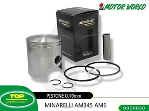 PISTONE TOP PERFORMANCES Ø 49 MOTOCICLI MOTORE AM 6 MINARELLI 9906830 - Imagen 1 de 3