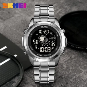 Reloj deportivo LED de moda alarma digital astronauta hombre multifuncional SKMEI 2019 - Imagen 1 de 12