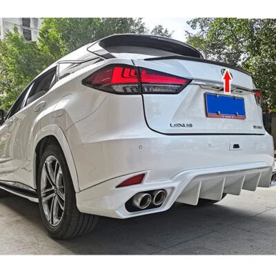 FIT FOR Lexus RX200t RX450h LCI 5DR Unpainted T Type Middle Trunk Spoiler - Изображение 1 из 4