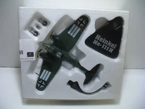 Giant Sky Bomber, Military Airplane HEINKEL HE111, 15 Cm Wingspan - Picture 1 of 1