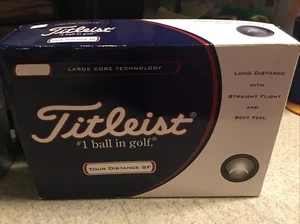 Titleist Tour Distance SF Soft Feel Golf Balls (BOX OF 12 GOLF BALLS) - Picture 1 of 2