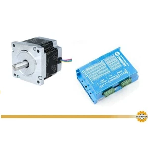 1PC ACT Nema34 34HS7440D14L34J5-25 Schrittmotor 640oz-in,4A,Φ14,keyway&Treiber - Picture 1 of 7
