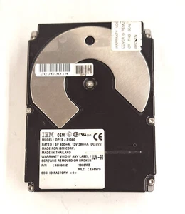 IBM DPES-31080 1.05GB 5400RPM SCSI 3.5" Hard Drive - Picture 1 of 3