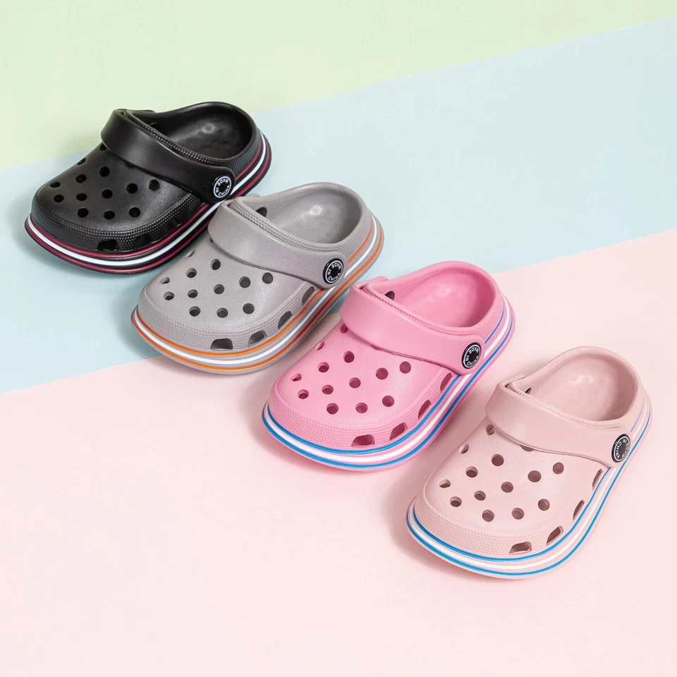 Summer Boys Girls Toddler Garden Clogs Non-Slip Breathable Sandals Children - Image 1 of 1