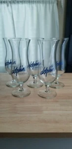 ss Island Breeze..Cruise Ship..Hurricane glass..Dolphin Cruise line..Vintage1996 - Picture 1 of 1