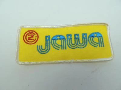 NOS Parche Vintage de los años 70 CZ Jawa 175 250 MX Motocross Enduro 5" x 2" S112f Foto 1 de 2