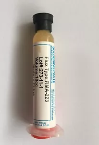 FLUSSANTE FLUX PASTA GEL SALDANTE TIPO AMTECH RMA-223 FLUSSANTE SALDATURE 397975 - Foto 1 di 2