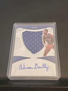 2022-23 Panini Crown Royale Adrian Dantley HOF Patch AUTO 38/99 - Picture 1 of 3