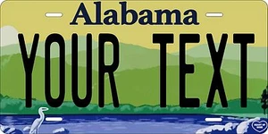 Alabama 2014 Stars Personalized Custom License Plate Car Motorcycle Bike - Bild 1 von 2