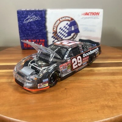 NASCAR Kevin Harvick #29 Gm Goodwrench Service 02 Monte Carlo 1/24 Diecast Foto 1 de 4