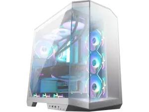 MSI MAG PANO 100L PZ White Mid Tower Computer Case - Picture 1 of 12