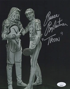 TRON - Bruce Boxleitner, Tron signiert 8x10 Foto JSA COA - Bild 1 von 4