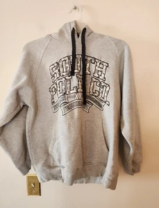 Felpa con cappuccio Y2k Southpole grigia taglia uomo large - Foto 1 di 3