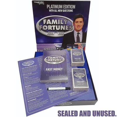 Family Fortunes Board TV Show Quiz Game Platinum Edition App Buzzer Imagination - Image 1 of 4