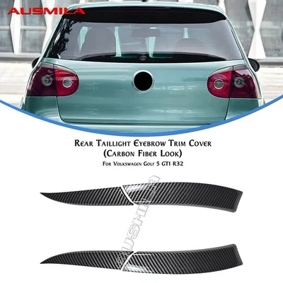 Car Tailight Eyebrow Trim Light Eyelid Decorative For Volkswagen Golf 5 GTI R32 - Image 1 of 4
