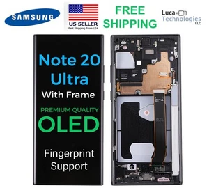 OLED For Samsung Galaxy Note 20 Ultra 5G Touch Screen Replacement With Frame - Picture 1 of 5