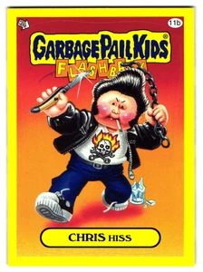 Chris Hiss 2011 Garbage Pail Kids Flashback 3 Greaser Parody Exact Card Shown - Picture 1 of 2
