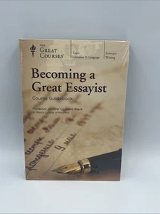 The Great Courses DVD + Book Set Becoming a Great Essayist New and Sealed - Imagen 1 de 5
