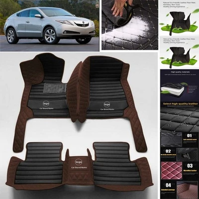 For Acura ZDX Car Floor Mats Custom Waterproof Luxury Carpets Auto Liner - Image 1 of 4