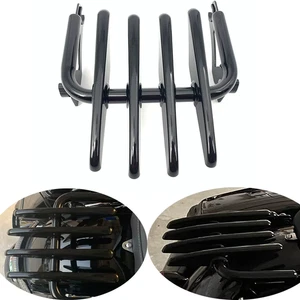 Schwarz Stealth Gepäckträger für Harley Electra Street Glide Road King FLHX FLHT 2 - Bild 1 von 12