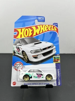 Hot Wheels 2022 Treasure Hunts Rally Champs '98 Subaru Impreza 22B STi Version - Image 1 of 4