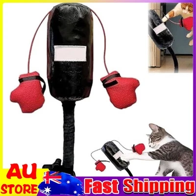 Cat Punching Bag Toy Creative Kitten Toy Cat Boxing Toy for Pet Kitty Cats - image 1 of 4