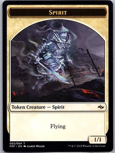 Spirit Token 2 Fate Reforged - Magic The Gathering MTG - NM - Picture 1 of 2
