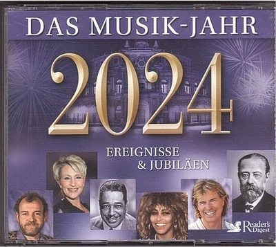 Reader's Digest Musik Das Musikjahr 2024 Ereignisse & Jubiläen - Bild 1 von 2