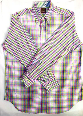 Camisa de vestir a cuadros Tailorbyrd L/S para hombre talla grande Foto 1 de 4