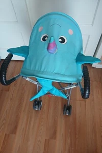 kids comfort height character umbrella stroller, sea creature - Picture 1 of 4