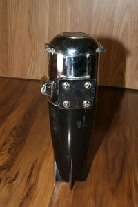 Tritaghiaccio a razzo nero DAZEY modello 160 metà secolo anni 50 design MCM TESTATO! - Foto 1 di 9