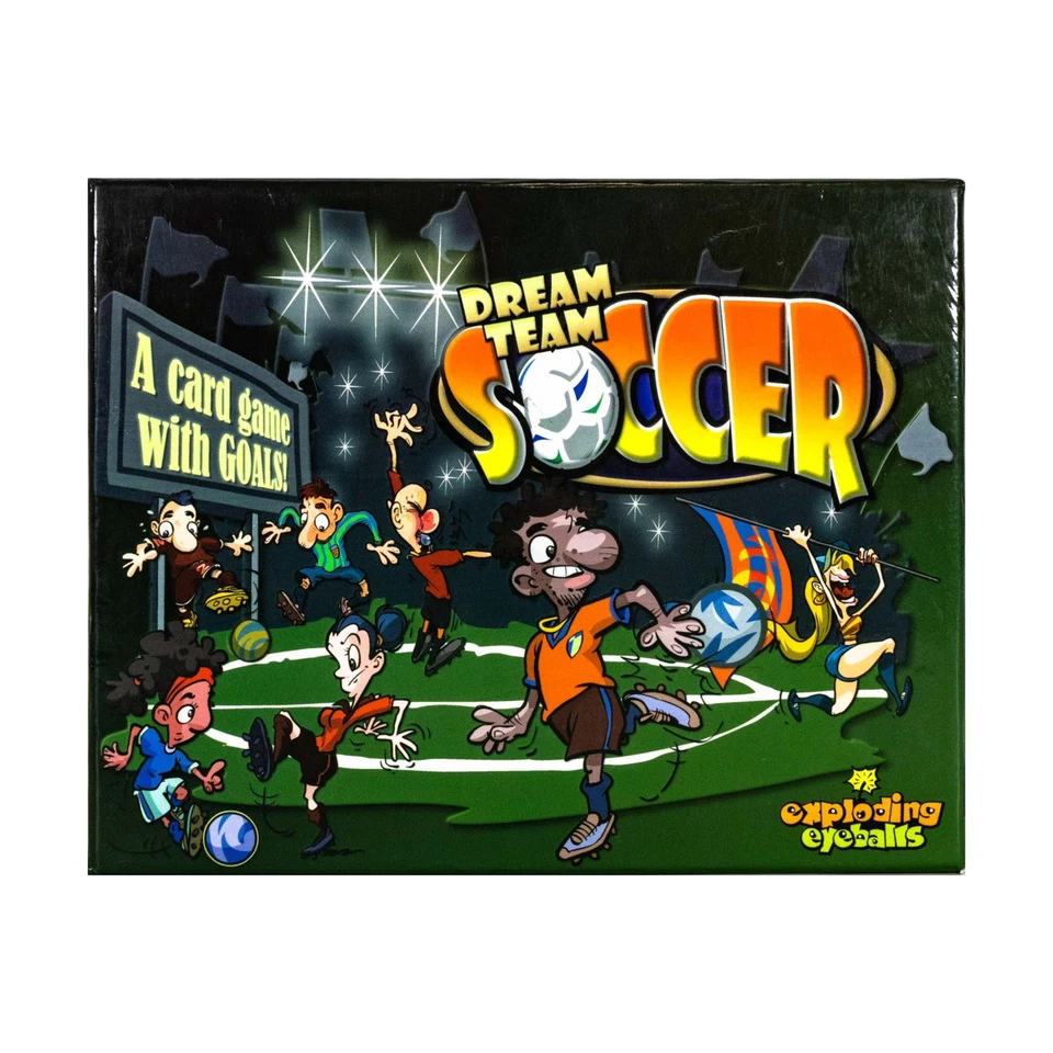 Exploding Eyeballs Card Games Dream Team Soccer Box VG+/NM - Image 1 of 2
