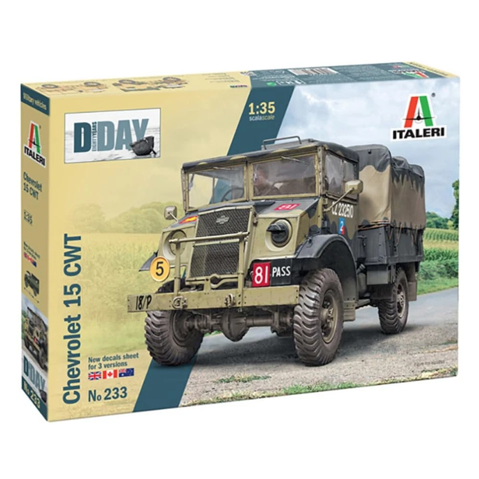 Italeri 0233 - 1 35 British Chevrolet 15 CWT Truck