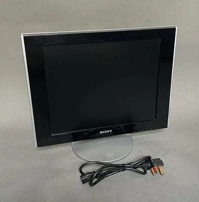 Sony TFT LCD Color Computer Display Monitor (SDM-HS73) Black. TESTED/WORKING - Image 1 of 4