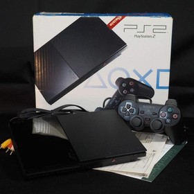 Sony PlayStation 2 Console system SCPH-90000 CB Charcoal Black Boxed Tested PS2