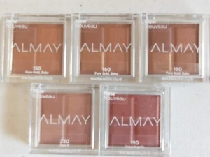 (5) Almay Eye Shadow Quad Palette (3 Pure Gold Baby, 1 Unapologetic, 1 Own it) - Picture 1 of 1