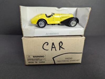 1938 Alfa Romeo 8C 2900 1:43 Diecast Car Canary Yellow Open Box SS-48464 - Image 1 of 4