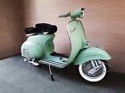 VESPA 1964 Classic Vintage Motor Scooter Flawlessly Restored In Original Green For Sale