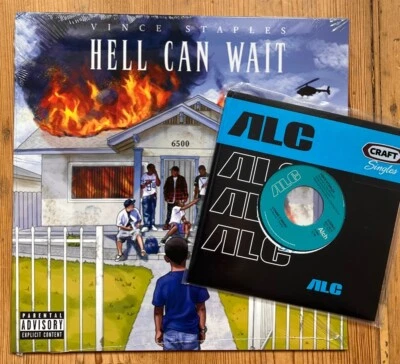 Vince Staples Vinyl Bundle „Hell Can Wait“ & Craft Singles The Alchemist - Bild 1 von 3