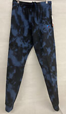 NEW NWT russell blue tie dye pant sweatpants jogger Navy Groovy 980 Sz Medium M